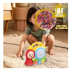GENERICO - Juguete Ligero de Trencito para Niños Y+Ligas de Regalo