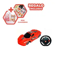 GENERICO - Carro Divertido para Uso en Patios Rojo Y+Regalo Agendita