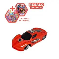 GENERICO - Auto Infantil de Niños en Color Rojo Y+Ligas de Regalo