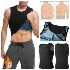 GENERICO - Faja Reductora de Calorias Efecto Sauna Hombre