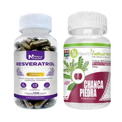 HEALTHNATURAL - RESVERATROL PLUS + CHANCA PIEDRA