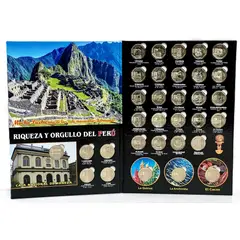 PERU - Colección Monedas Serie Riqueza y Orgullo del Perú