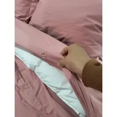 AMADEUS HOME - Juego de Plumón cama King Size + Funda Duvet ¡Relleno Tacto Pluma