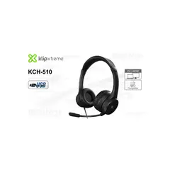 GENERICO - Klip Xtreme Kch-510 - Headset Estéreo Con Cable Para Conferencias Y Au