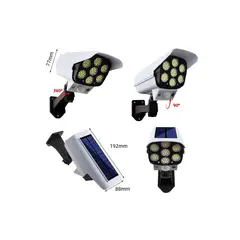 GENERICO - Lampara Solar Con Sensor De Movimiento