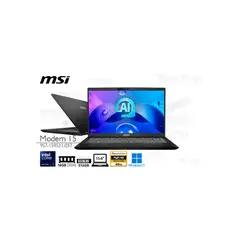GENERICO - Laptop Msi Modern 15 - Core Ultra 7, 16Gb Ram, 512Gb Ssd, 15.6" Pantalla, Gráfica Intel Ar