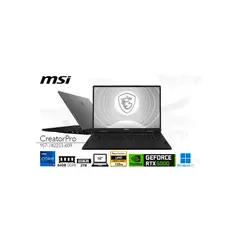 GENERICO - Laptop Msi Creatorpro X18 Hx - Core I9, 64Gb Ram, 2Tb Ssd, 16" Pantall
