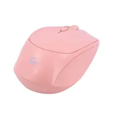 GENERICO - Mouse Óptico Teros Te-1226S Rosado, 4 Botones, Sensores Ajustables De