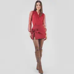 DOLCATTA - Body Giselle - Red Wine Color -