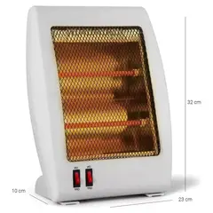 GENERICO - Calefactor Eléctrico de Cuarzo NSB-60 Blanco