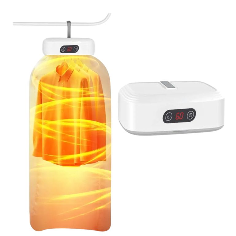 Secador De Ropa Portátil Eléctrica Plegable 10Kg