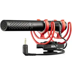 RODE - VideoMic NTG Hybrid AnalogUSB Camera-Mount Shotgun Microphone