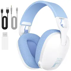 ONIKUMA - B2 Audífonos de juego Bluetooth de tres modos Blanco
