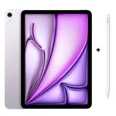 SNAPPLE - Ipad Air 6ta generación 11" wi-fi 128GB M3 2025 Morado + Pencil USB-C / Ipad Air 6 M3 11"