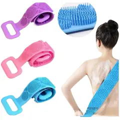 GENERICO - Cepillo Masajeador Corporal de Silicona para Ducha