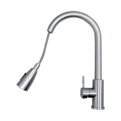 VALMAX - Caño de Grifo Ganso Retráctil Mezcladora Monocomando