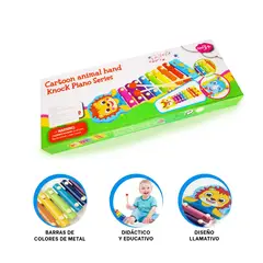 GENERICO - Pack2 Piano para 1 Año en Multicolor Y+Regalo Agendita