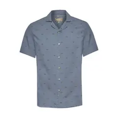 ROCKFORD - Camisa Hombre Tencelprint Azul