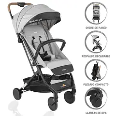 INFANTI - Coche de Paseo para Bebé «TERRAIN» Gray