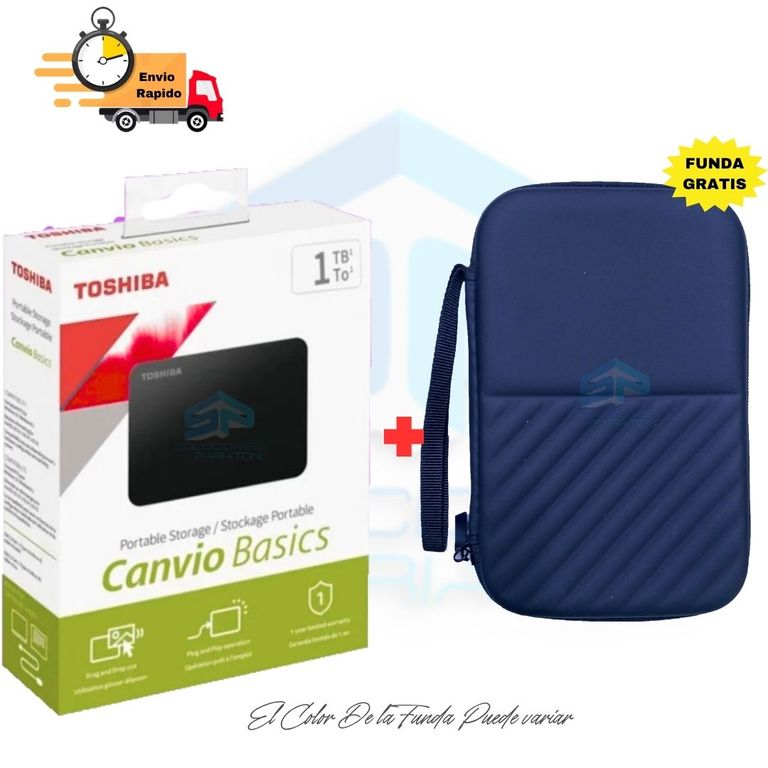 Disco Duro Externo Canvio Basics 1 TB-Negro