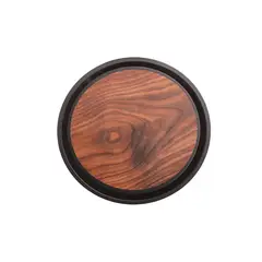 GENERICO - Bandeja Antideslizante Modelo Vintage Elegante De 30 Cm Marrón