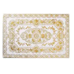 GENERICO - Individuales de mesa dorados set de 12