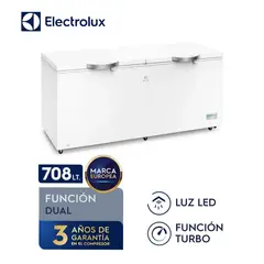 ELECTROLUX - Congelador Frost Horizontal 708 Litros Blanco - EFC70W2HTW