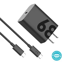 MOTOROLA - Cargador Para 68W Salida Tipo C con Cable