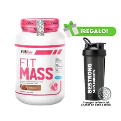 FITFEM - PROTEÍNA FIT MASS 2KG CHOCOLATE + SHAKER