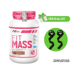 FITFEM - PROTEÍNA FIT MASS 2KG CHOCOLATE + STRAPS