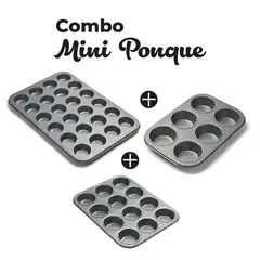 PRESS - COMBO REPOSTERÍA x 3 MINI PONQUÉS -