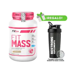 FITFEM - PROTEÍNA FIT MASS 2KG VAINILLA + SHAKER