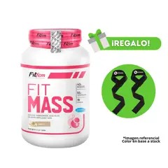 FITFEM - PROTEÍNA FIT MASS 2KG VAINILLA + STRAPS