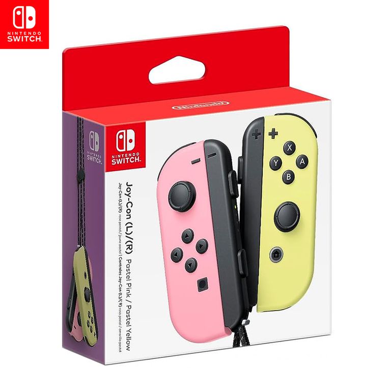 MANDO JOY CON PASTEL PINK - PASTEL YELLOW SWITCH