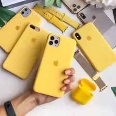 CASE - Silicona Para Iphone 11 Pro - AMARILLO