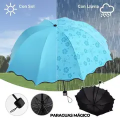 GENERICO - PARAGUAS PLEGABLE MÁGICO CON DISEÑO