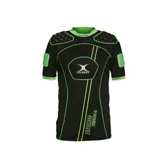 GILBERT - PECHERA JUNIOR RUGBY ATOMIC ZEN V2 NEGRO-VERDE - SB