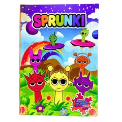 GENERICO - CUENTO ROMPECABEZAS PARA NIÑOS EDICIÓN SPRUNKI