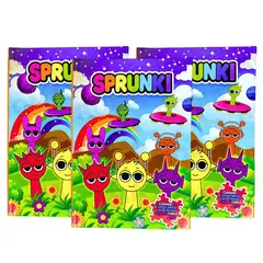 GENERICO - PACK 3 CUENTOS ROMPECABEZAS PARA NIÑOS EDICIÓN SPRUNKI