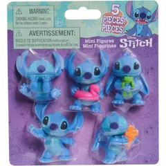 LILO & STITCH - STITCH MINI FIGURA 2.5" PACK DE 5 - STITCH