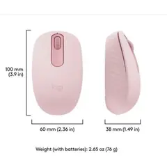 LOGITECH - Mouse M196 Bluetooth Rosa