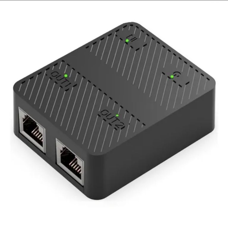 Spliter De Red Rj45 - Divisor 2en1 Para Conexion de Internet