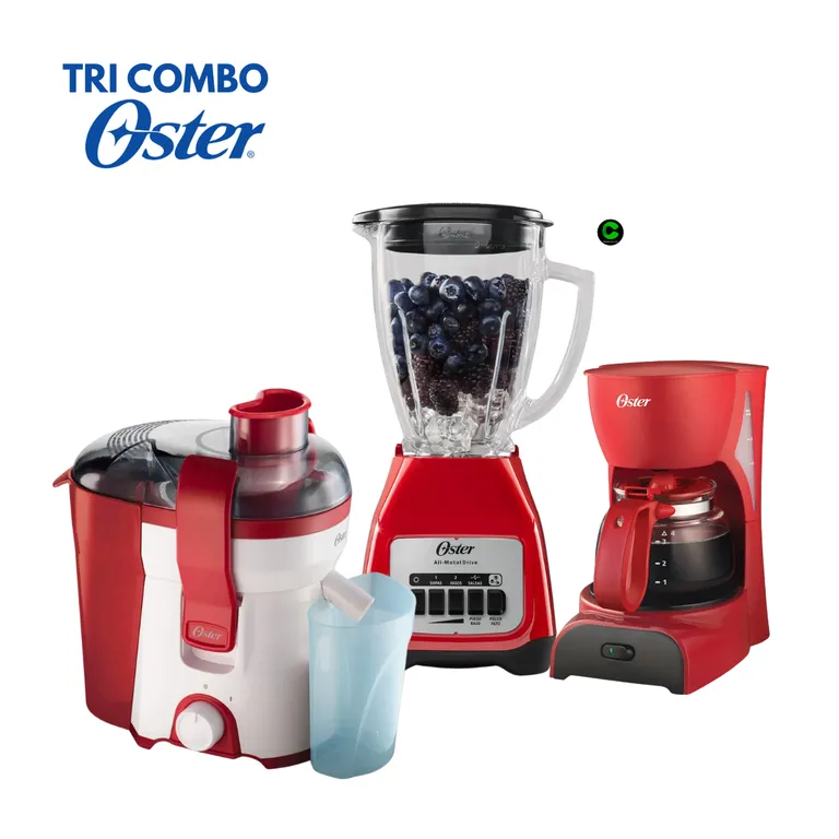Tri Combo Extractor FPSTJE316R + Cafetera BVSTDCD5R y Licuadora