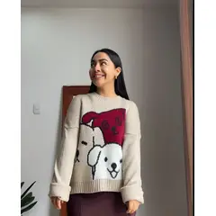 GENERICO - CHOMPA CARDIGAN PERROS ANIMADO
