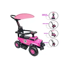 VOYAGE - Correpasillo con Empujador para NiñosVGR pink