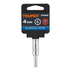 TRUPER - Dado tubular hexagonal encastre 14 de 4 mm - 100968