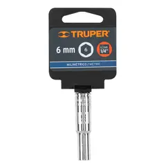 TRUPER - Dado tubular hexagonal encastre 14 de 6 mm - 13200