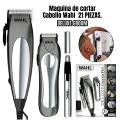 Wahl - Maquina De Cortar Cabello Deluxe Groom Pro 21 Piezas