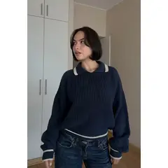 GENERICO - CHOMPA OVERSIZE CUELLO CAMISERO