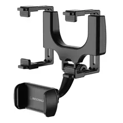 CAFINI - Soporte de Telefono Para Auto - Ajustable de Espejo